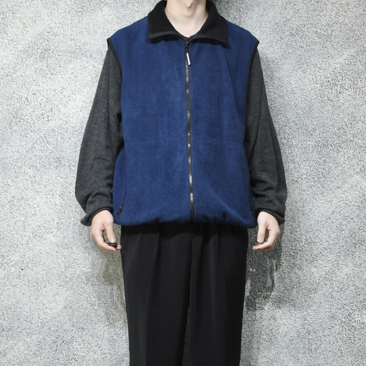 dead stock weatherproof fleece vest