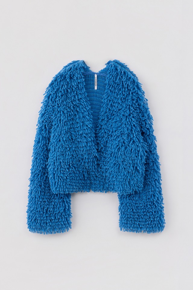KOMONDOR CARDIGAN 26AWAC-008 BLUE