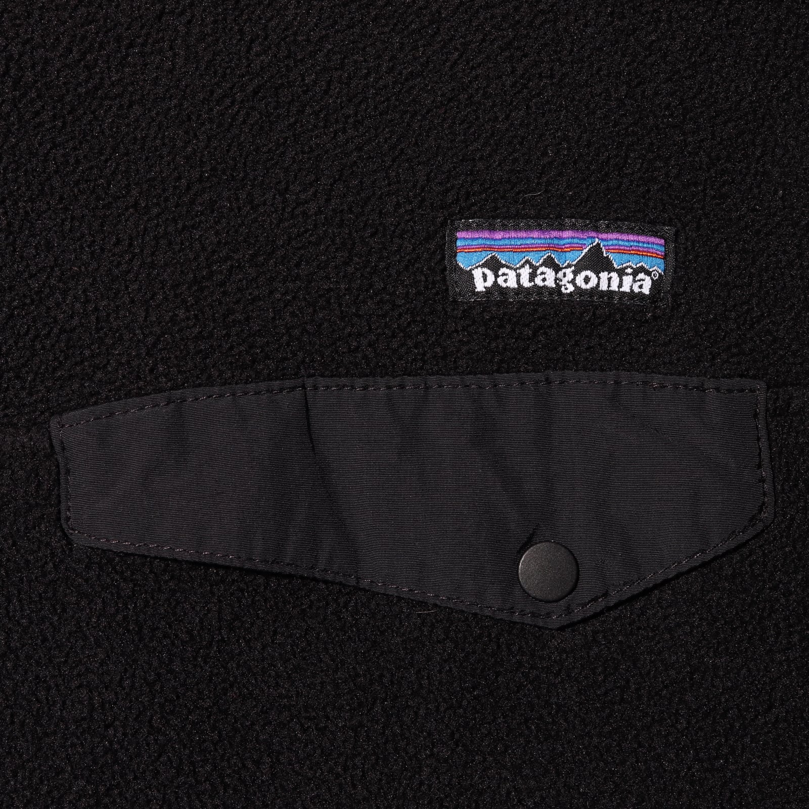 極美品 L オールブラック 11年 シンチラスナップT Patagonia