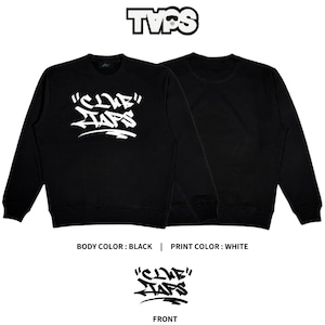 B2W×TAPS「"TAG" Logo Crew B」