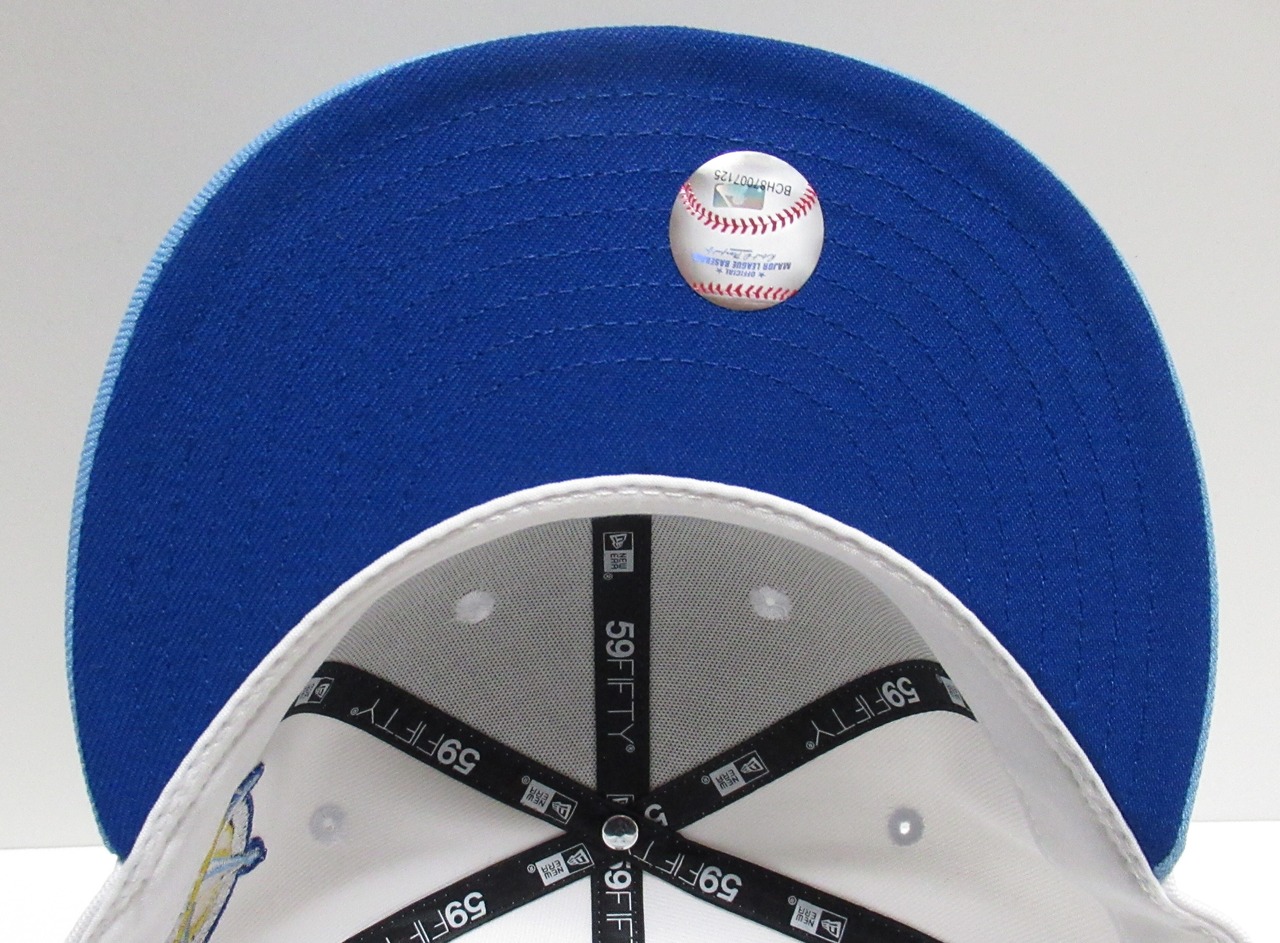 Exclusive NEW ERA 59fifty Texas Rangers　テキサス・レンジャーズ　White×Sky Blue