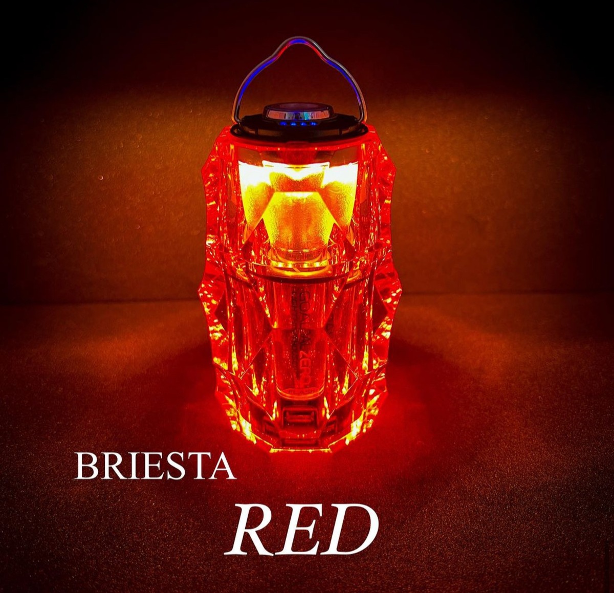NUTS OUTDOOR BRIESTA ブリエスタ RED 赤 未開封 ライト・ランタン