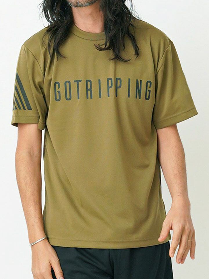 EGO TRIPPING (エゴトリッピング) TRAININGTEE トレーニングTシャツ / BEIGE 664066-31