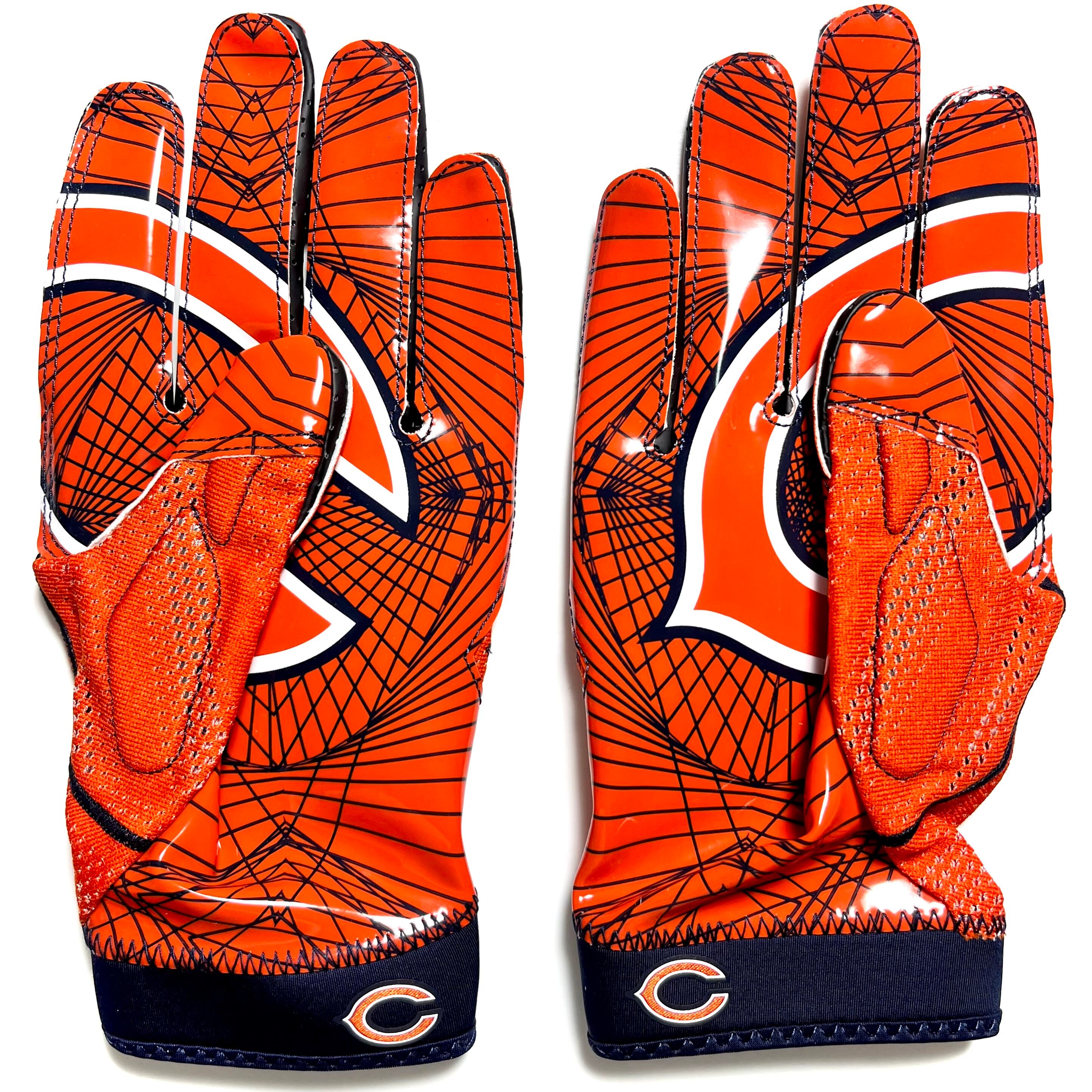 NIKE SUPERBAD 4.0 ベアーズ アメフト グローブ 2XL【新品】 NIKE SUPERBAD 4.0 シカゴ・ベアーズ Bears アメフト グローブ