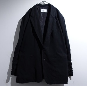 90s Black Easy Tailored Jacket