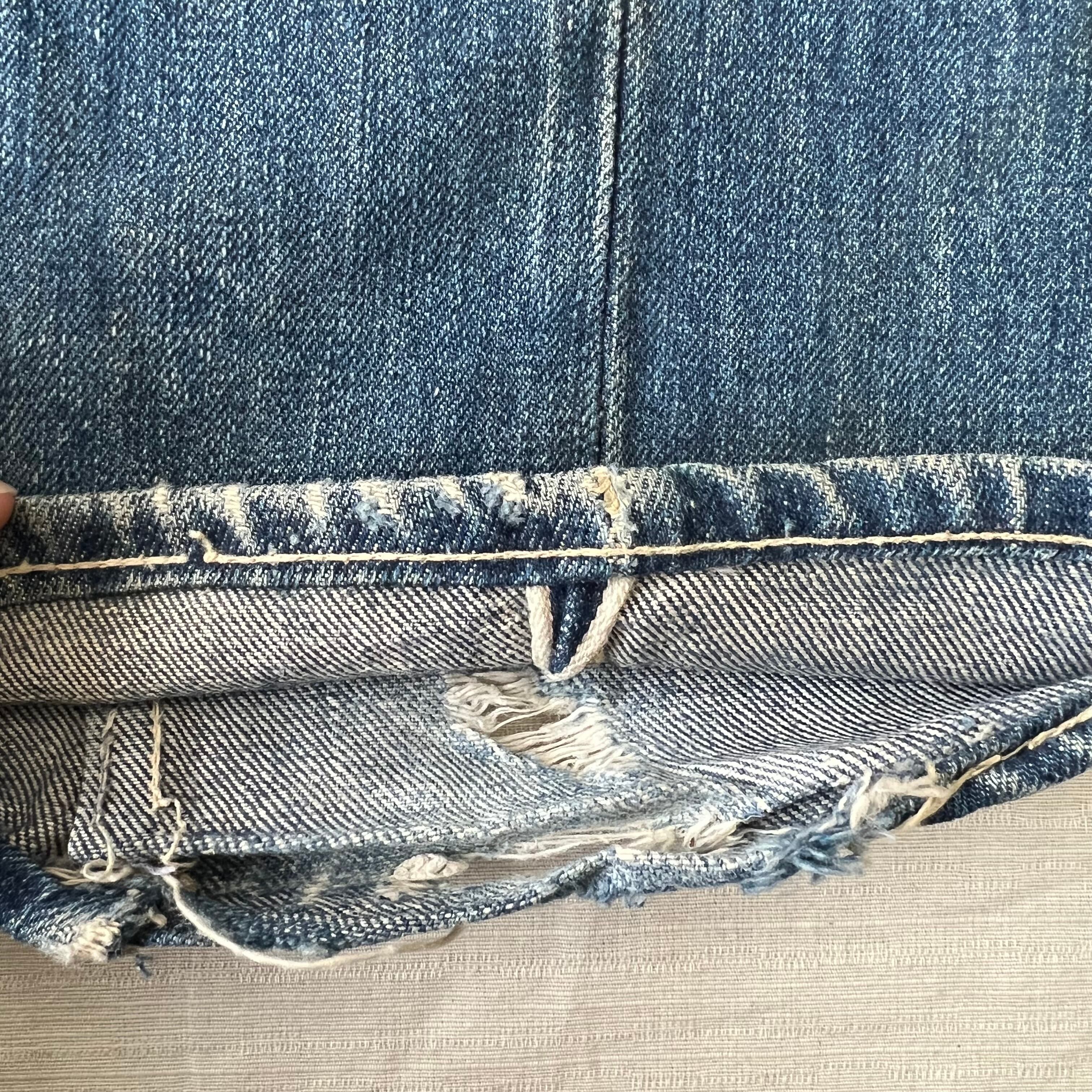 50's J.C.PENNEY FOREMOST ヴィンテージデニムパンツ 両耳 50's J.C.PENNEY FOREMOST ヴィンテージデニムパンツ 両耳
