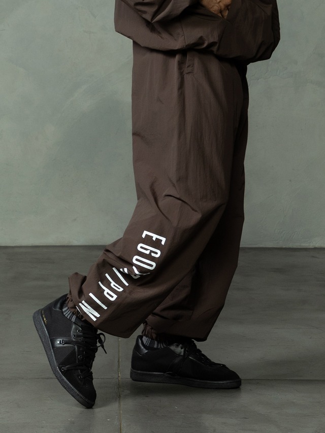 EGO TRIPPING (エゴトリッピング) DAYGLYDE TRACKPANTS トラックパンツ / BROWN 626508-36