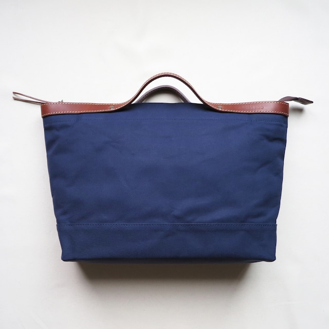 Paraffin canvas  tote bag 「advantage」NAVY