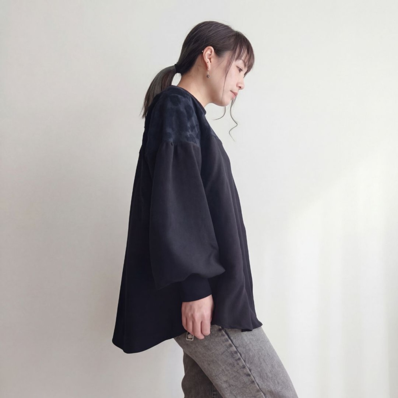 型紙 lady's アーバンボリュームブラウス ML-048-00FD