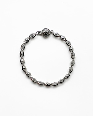 Stackable chain bracelet -Silver-【アレルギー対応】