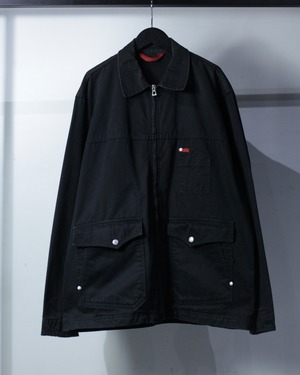 【Caka BLACK】“Lee Cooper” Pocket Gimmick Vintage Zip Up Jacket