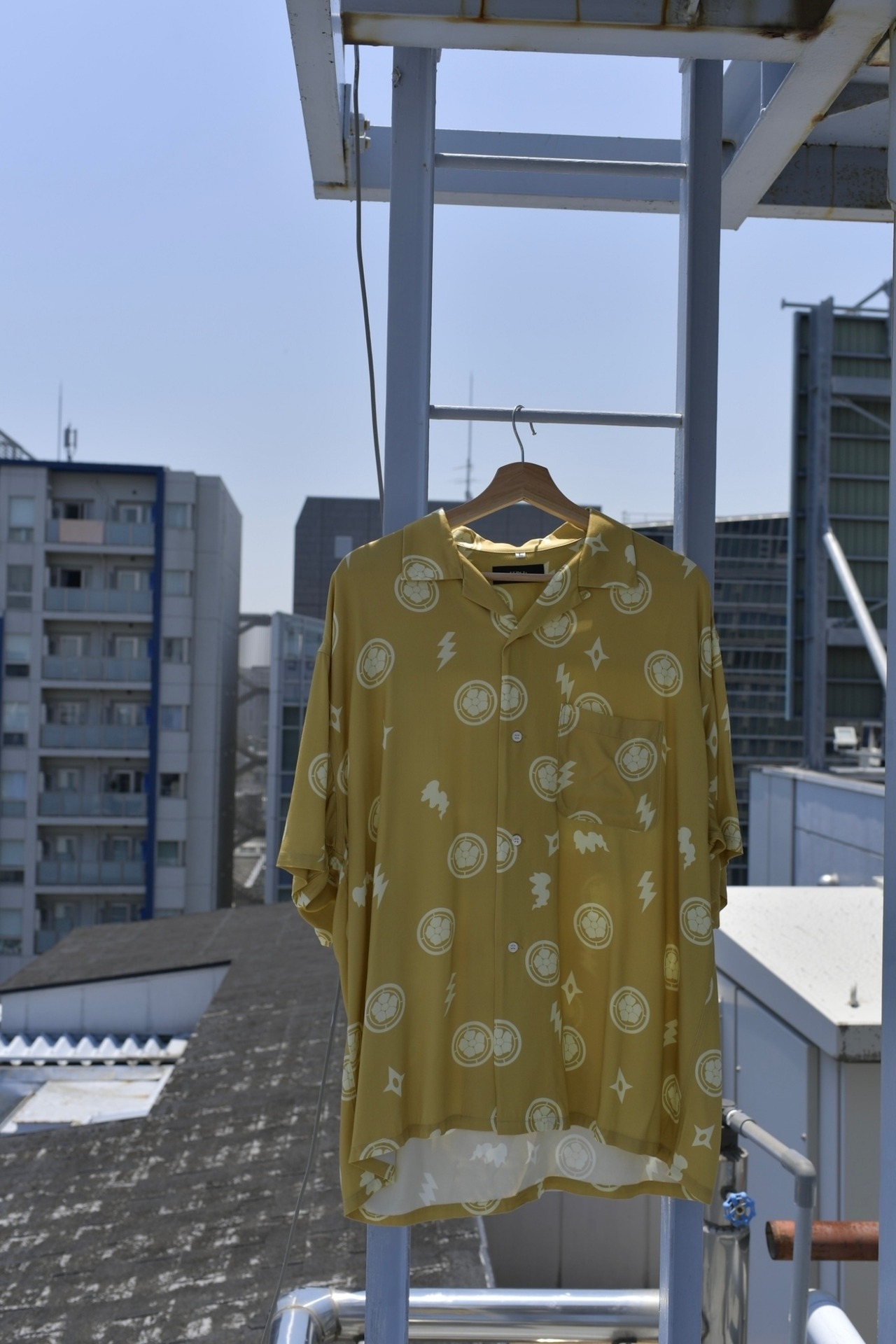 COME ON  RAYON  SHIRTS   KHAKI