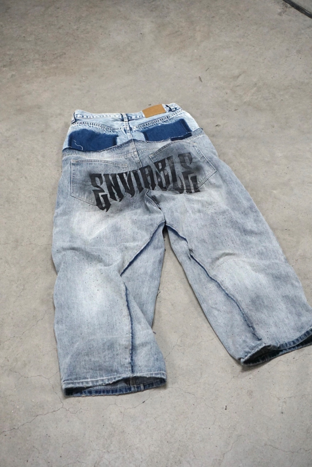 【Bottoms】ENVIABLE double denim 【048」