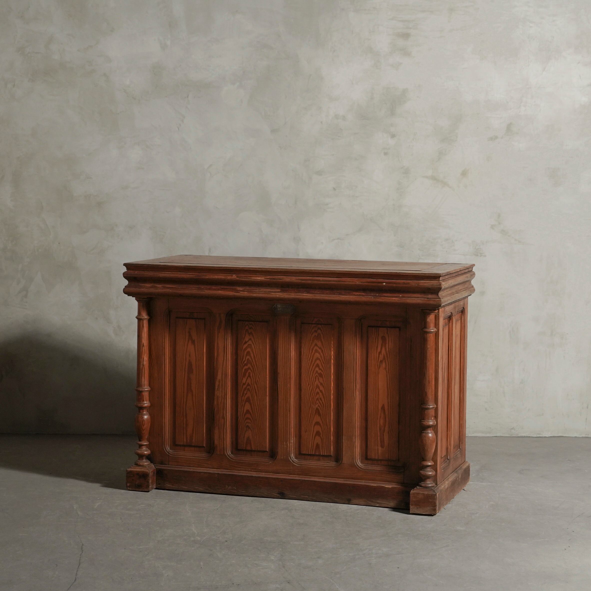 カウンター/フレンチカウンター/南仏アンティーク/ニース/レジカウンター/店舗什器/ディスプレイ