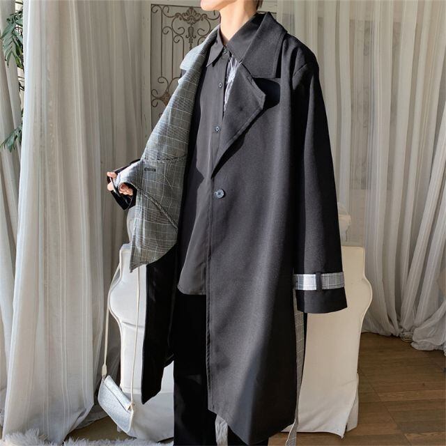 mm6 バイカラー　オーバーサイズ　トレンチコート mm6 バイカラー オーバーサイズ トレンチコート オーバーサイズ