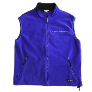 USED 80-90s L.L.Bean Fleece vest -M-L 02469
