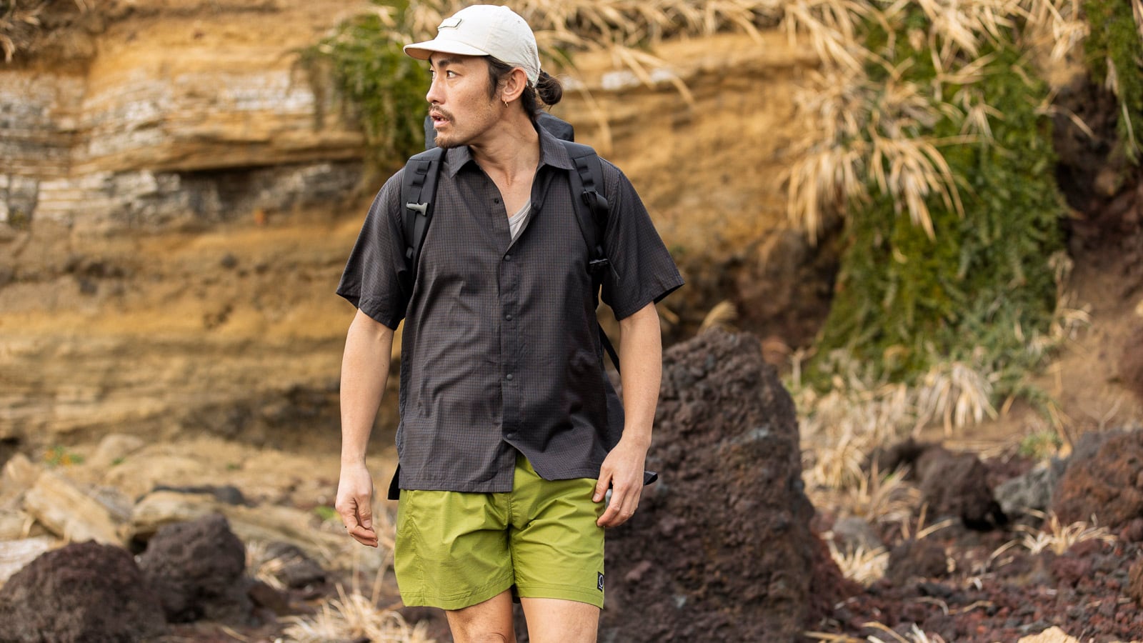 山と道 Merino Short Sleeve Shirts Indigo S 山と道 / MERINO SHORT SLEEVE SHIRTS（MEN） | st. valley house