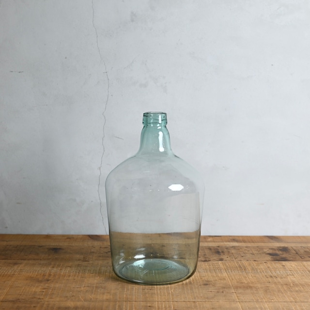 Demijohn Bottle  / デミジョンボトル【C】〈フレンチボトル・フラワーベース・花瓶・ガラスボトル・ディスプレイ・アンティーク・ヴィンテージ〉112760