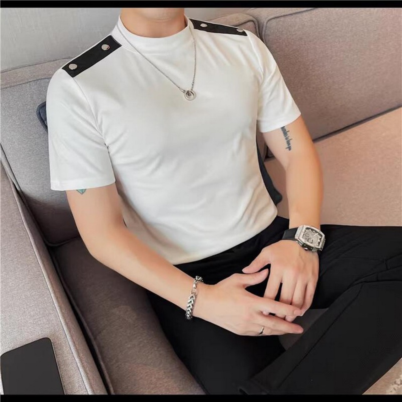 slim short sleeve t-shirt 00286