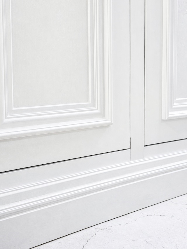 海外インテリア風シューズボックス (靴箱・シューズケース)W1750 輸入住宅向けオーダーメイド下駄箱