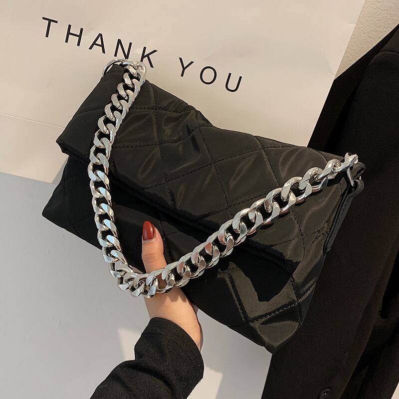 チェーン オータムウィンター 秋物 冬物 トートバッグ クロスボディ ハンドバッグ Tiancai_Wing_Bag25152817445