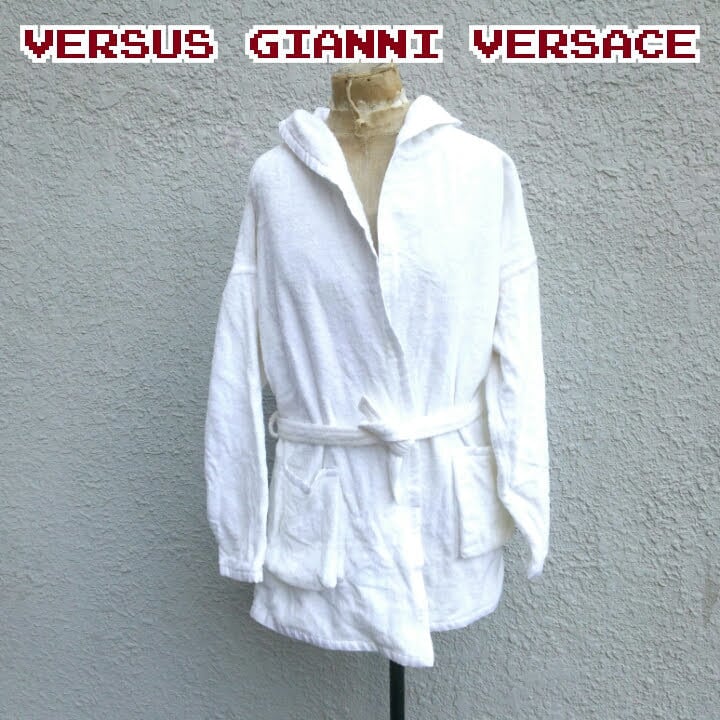 GIANNI VERSACE チェック　グレー　スラックス