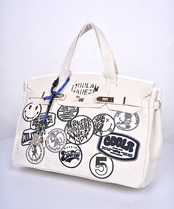 【直営限定ITEM】TYPE-B　マルチワッペンターンロックハンドバッグ　CQ-48507H