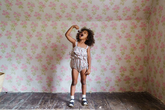 little cotton clothes/Clarissa Romper - Sundae Floral