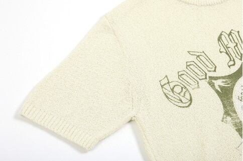☆TXT ボムギュ 着用!!【SLOW ACID】SUNRISE SUMMER KNIT ☆TXT ボムギュ 着用!!【SLOW ACID】SUNRISE SUMMER KNIT