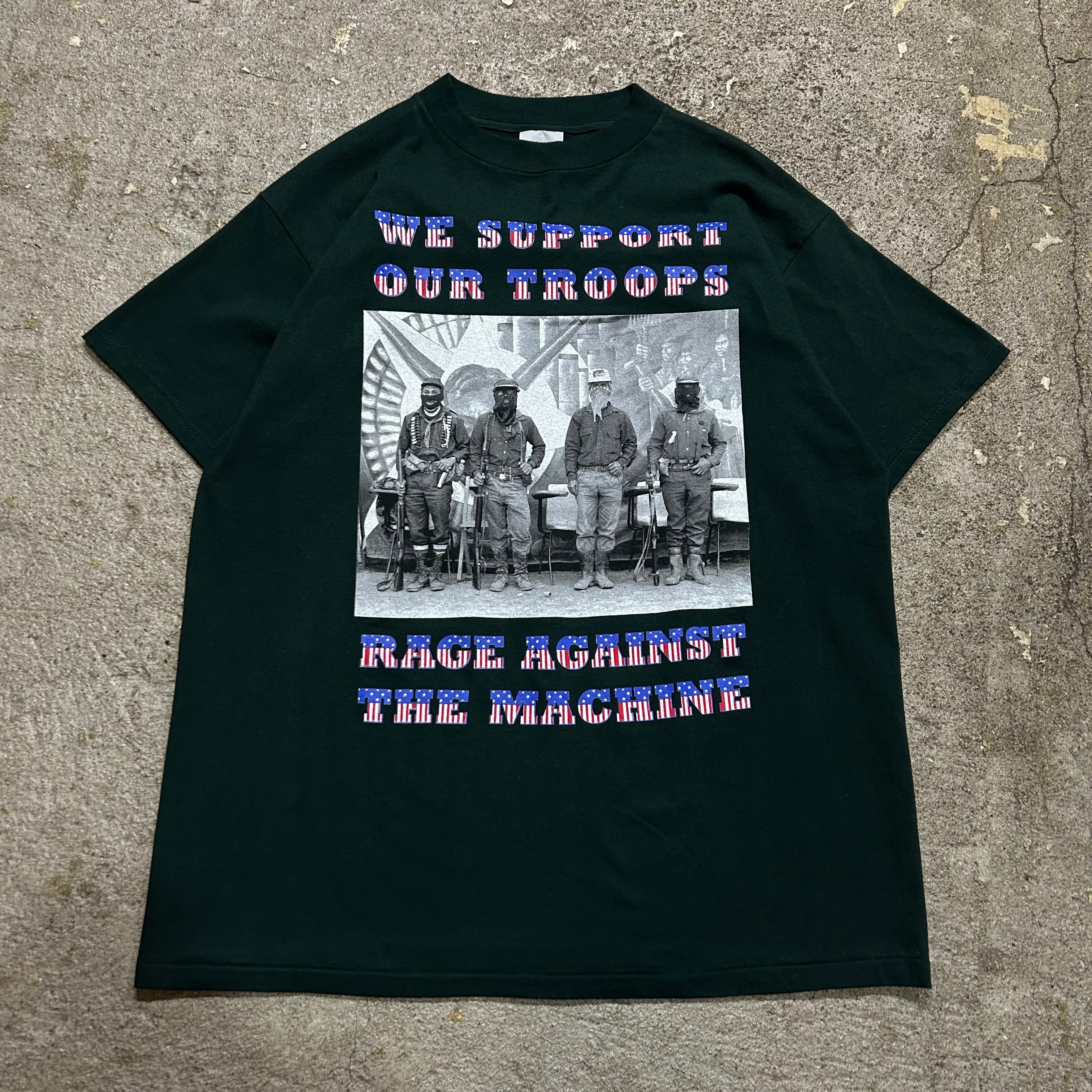 1996s Rage Against The Machine "We Support our Troops"T-shirt【仙台店】