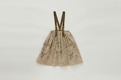 〈 eLfin Folk 24SS 〉 Noctua Suspenders Skirt / elf-241F14 / スカート / beige /