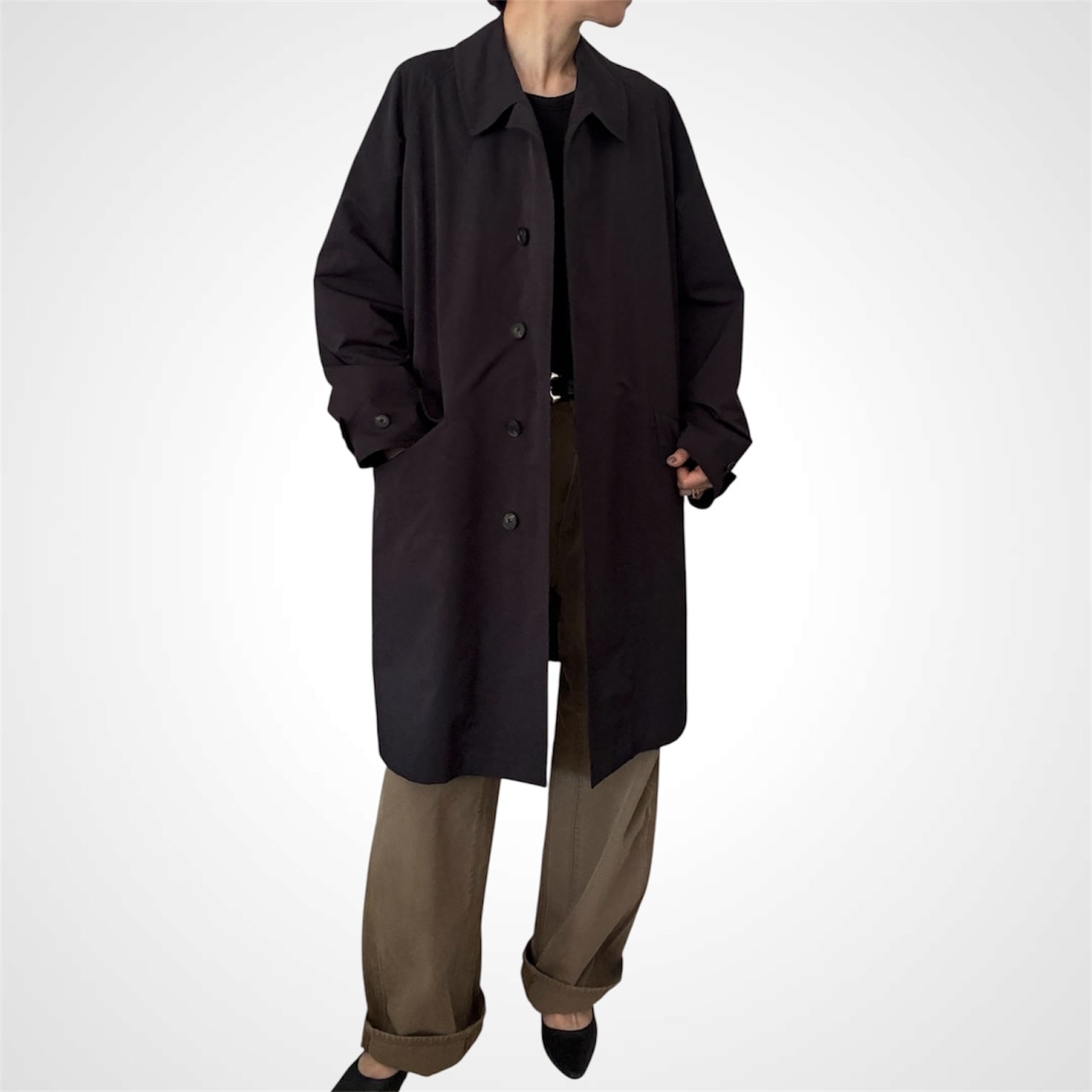 scyebasics unisex High Density Mil Cloth Coat