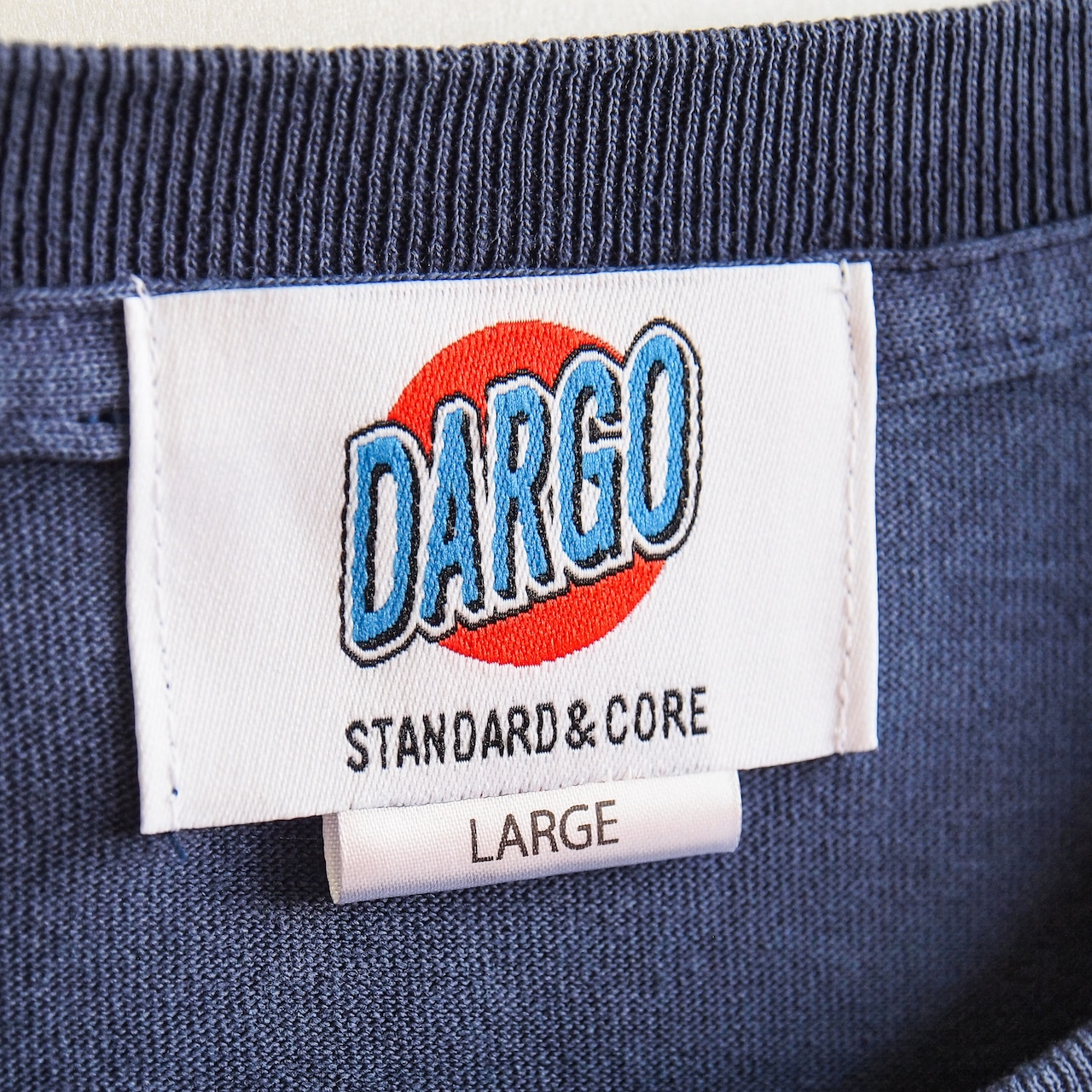 【DARGO】"Land 2 Coast"  Heavy Weight Pigment Dyed T-shirt