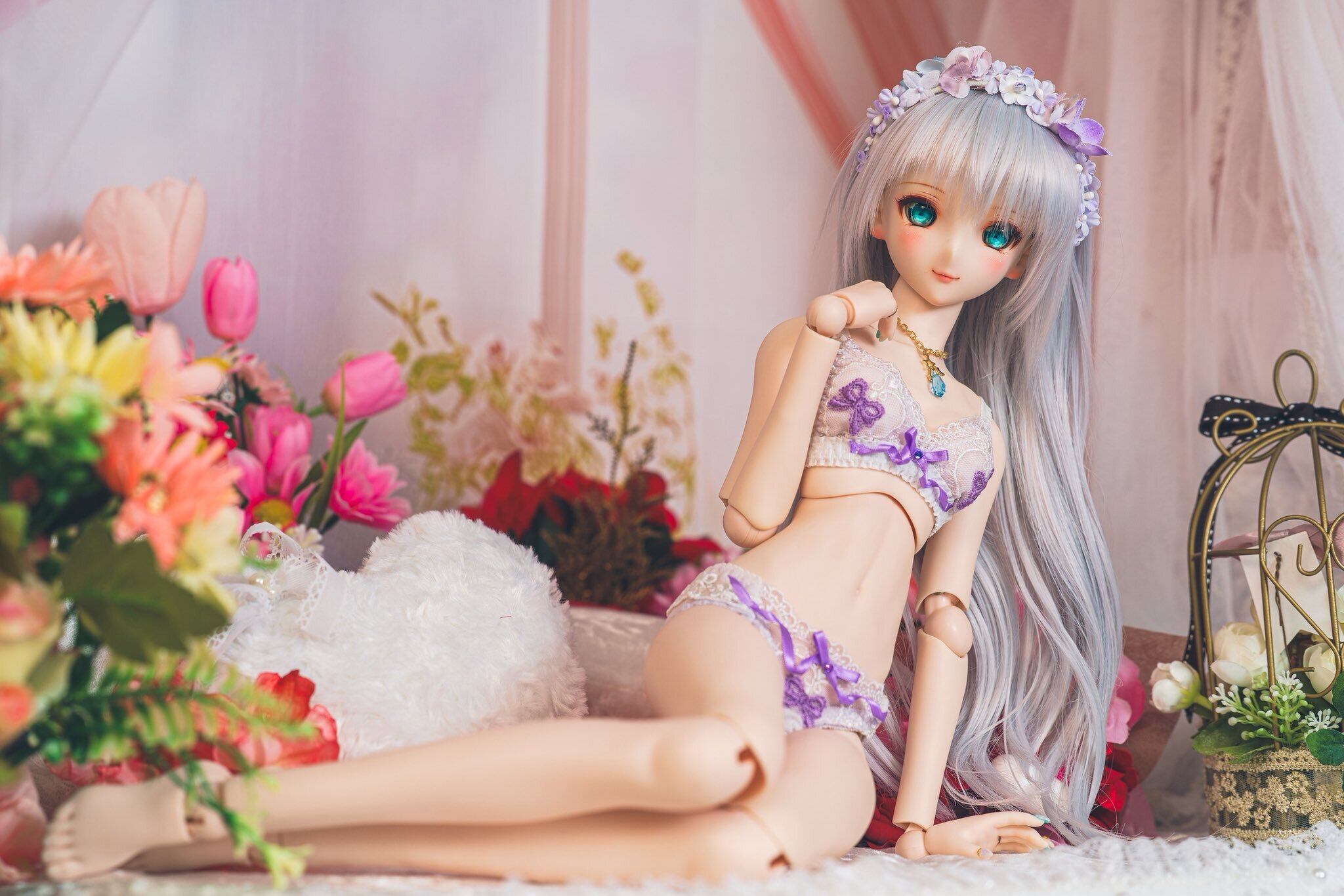 【DD(SS~L胸)】レース下着