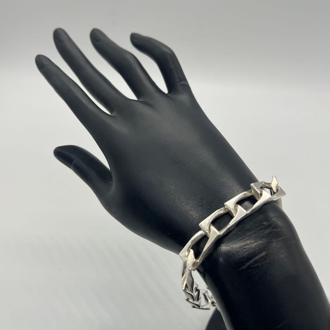 グッチ GUCCI フィガロチェーン トグル ブレスレット SV925 | Refind
