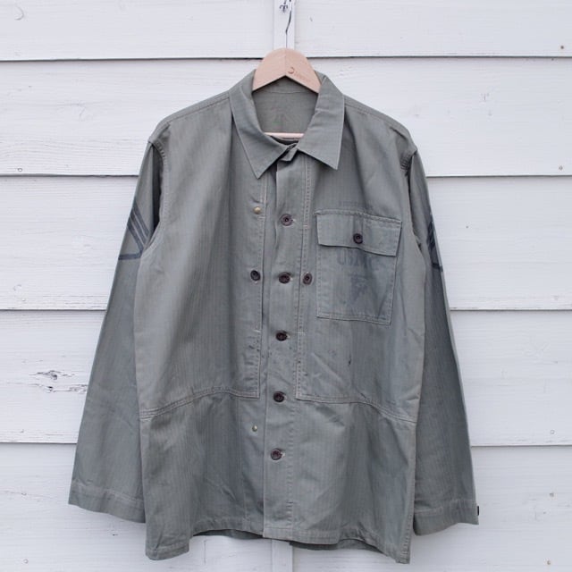 1940s USMC P-44 HBT Jacket / アメリカ 海兵隊 / ステンシル