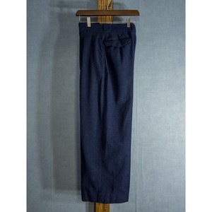 【1950s】"French Army" M-52 Navy Wool Trousers, Size 76C ⑥