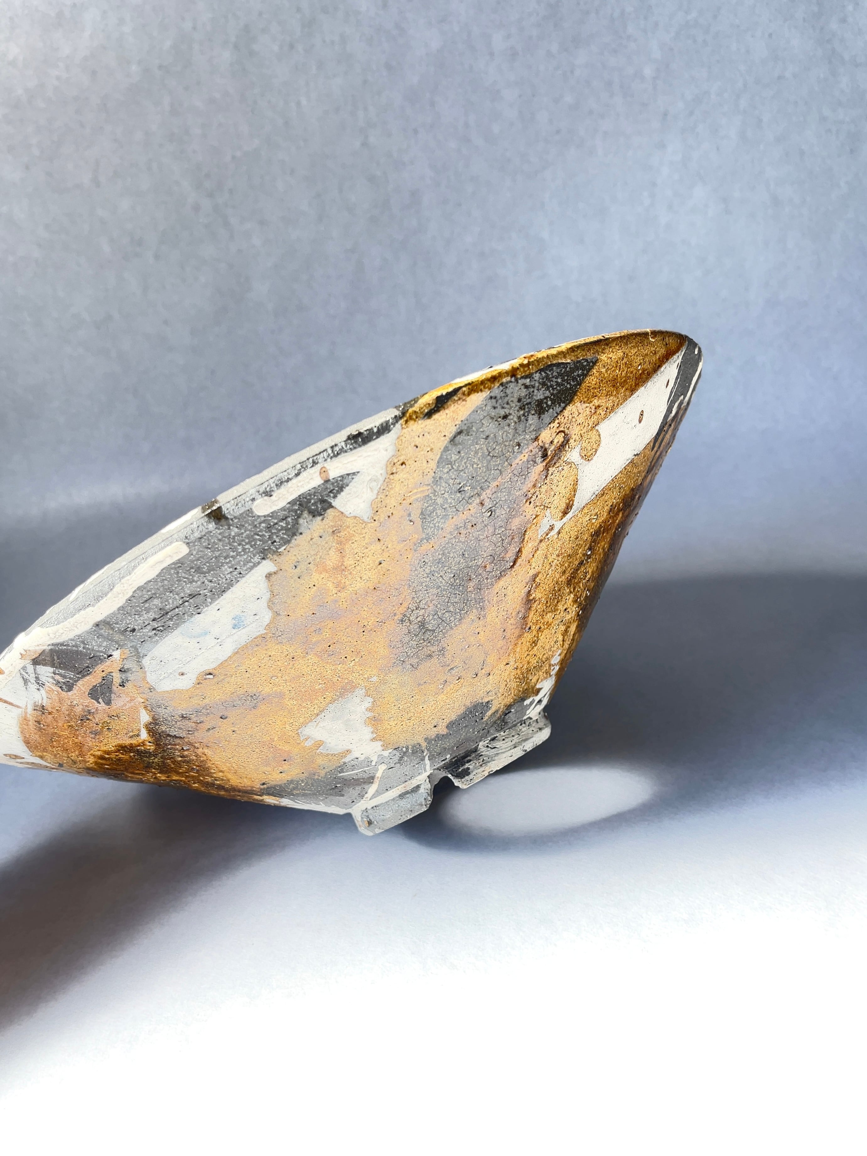 姫野翔太　織部シリーズ　NOPPO 飛び鉋　縁欠け　新品 姫野翔太 織部シリーズ NOPPO 飛び鉋 縁欠け 新品