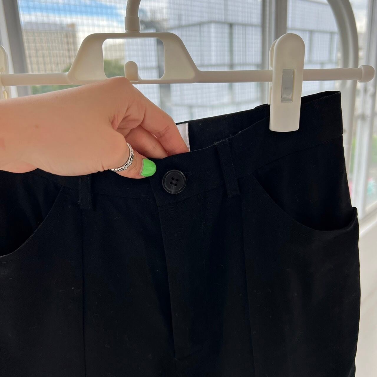 レースフリルフレアパンツ_LN01493 | lanan(ラナン)