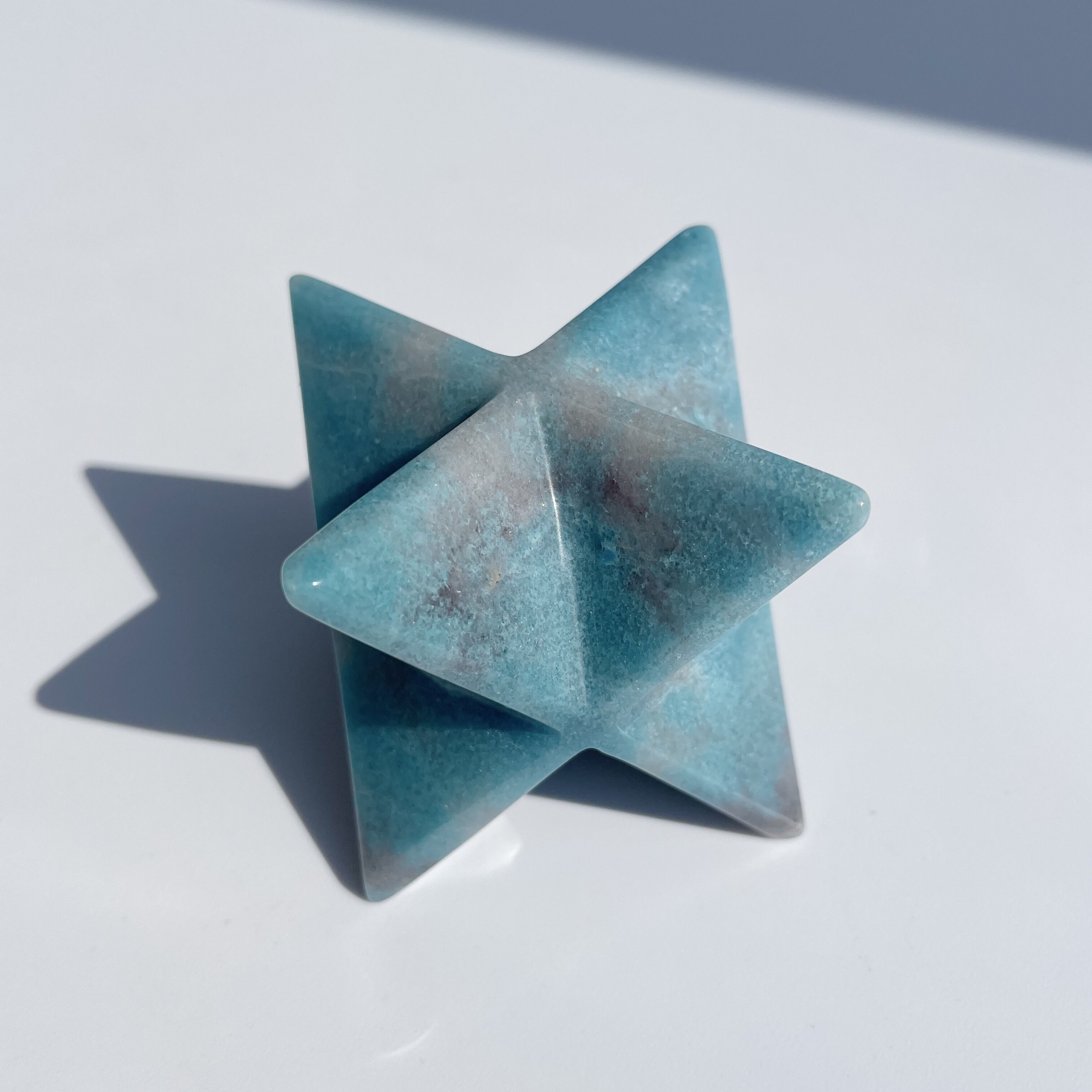 トロレアイトインクォーツ(トロール石)マカバ12◇Trolleite◇天然石・パワーストーン