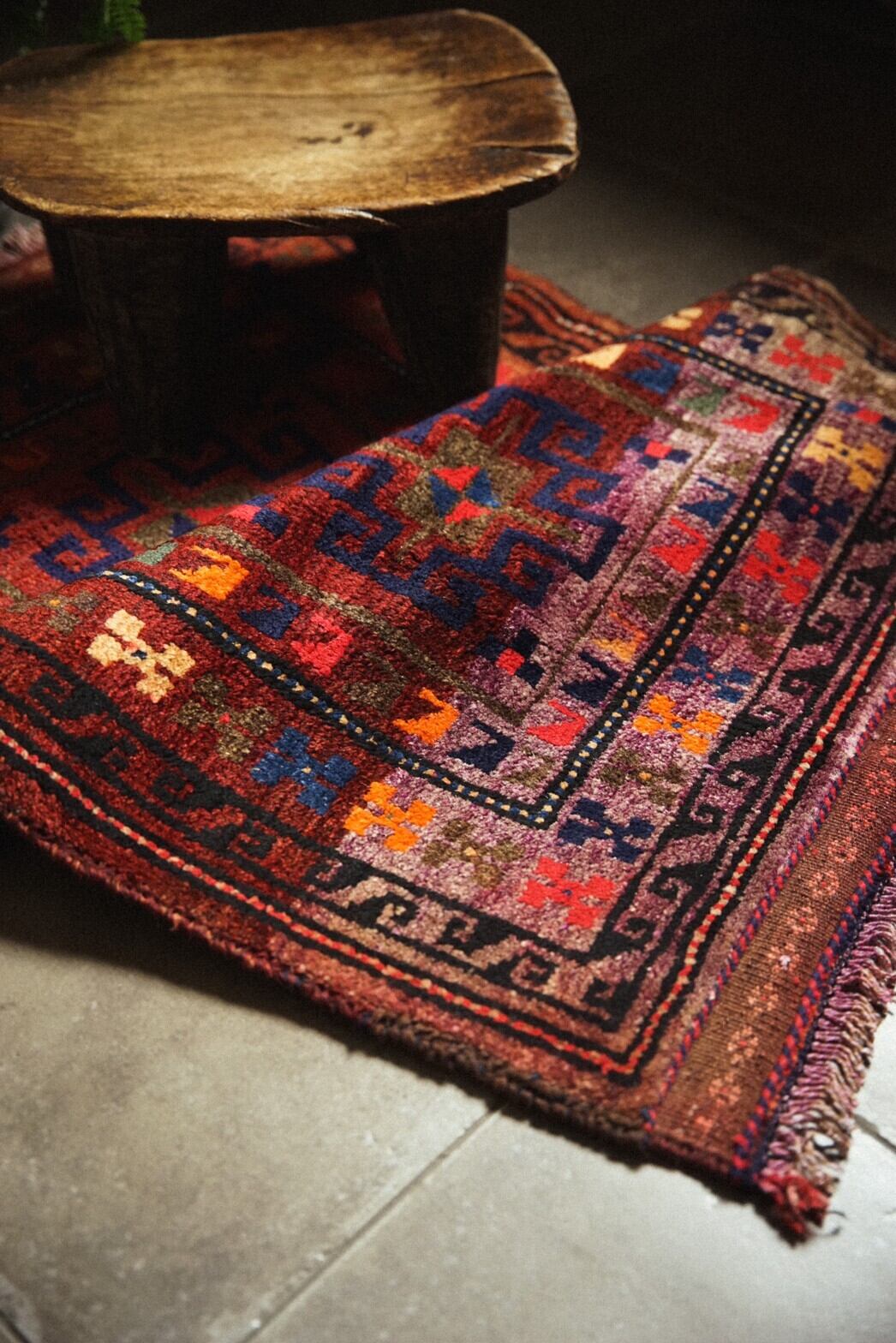 433-Vintage Taimani rug