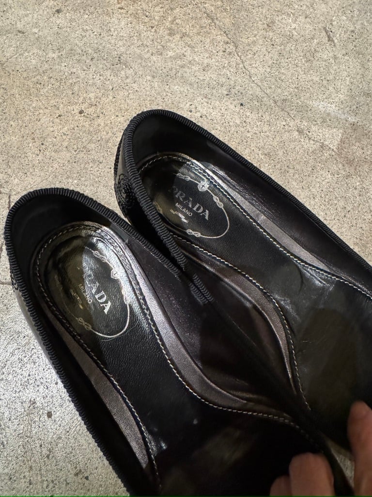 PRADA ポインテッドトウパンプス | DROOMTUIN_VINTAGE