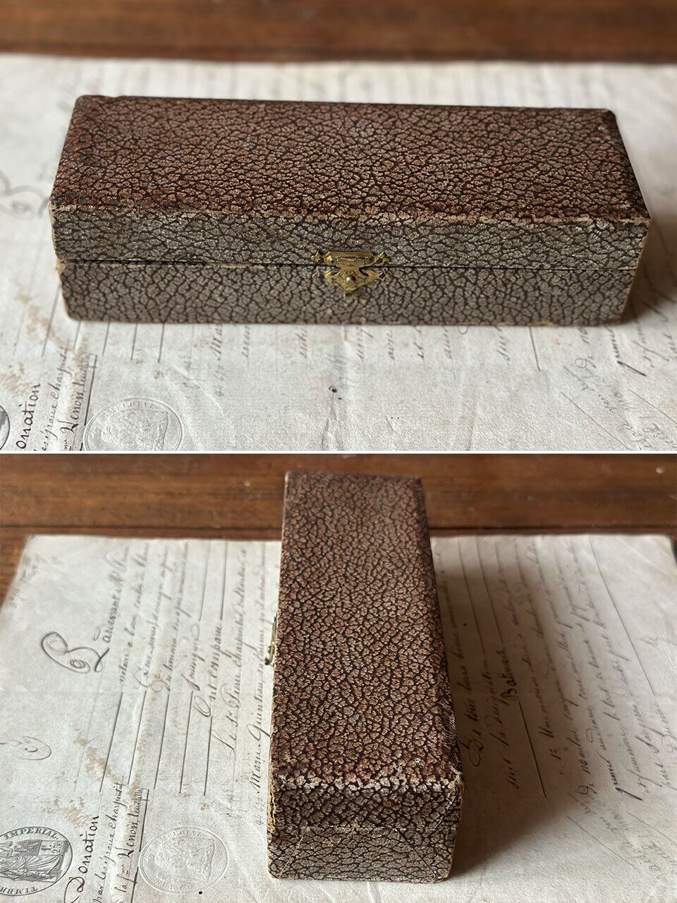 シュガートング 箱付き シルバープレート シェル型 | Brocante de La