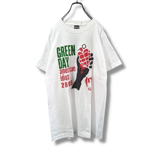 GREEN DAY　グリーン・デイ　バンドTシャツ　新品　ホワイト　BC151