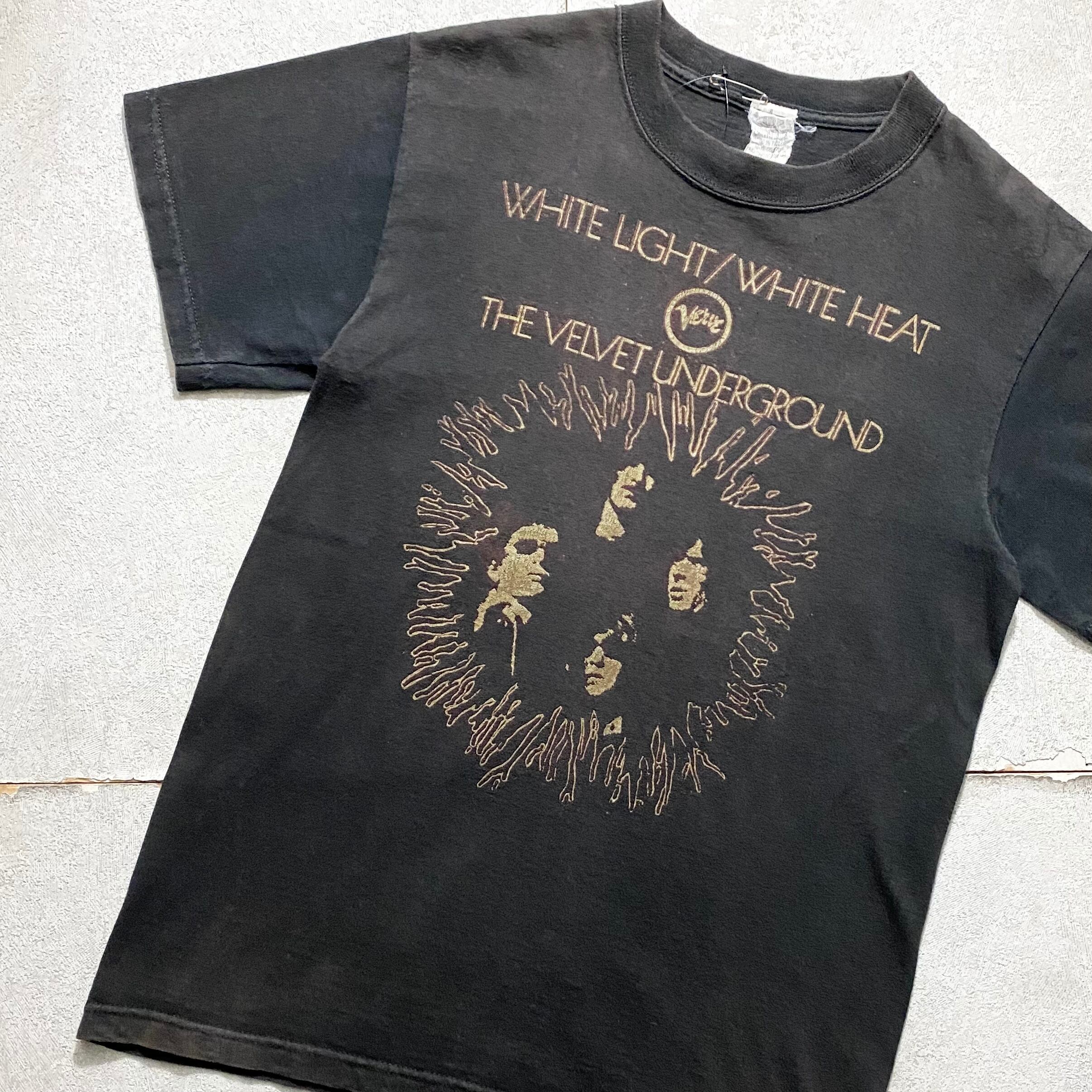 vintage THE VELVET UNDERGROUND music tee “white light/white heat 