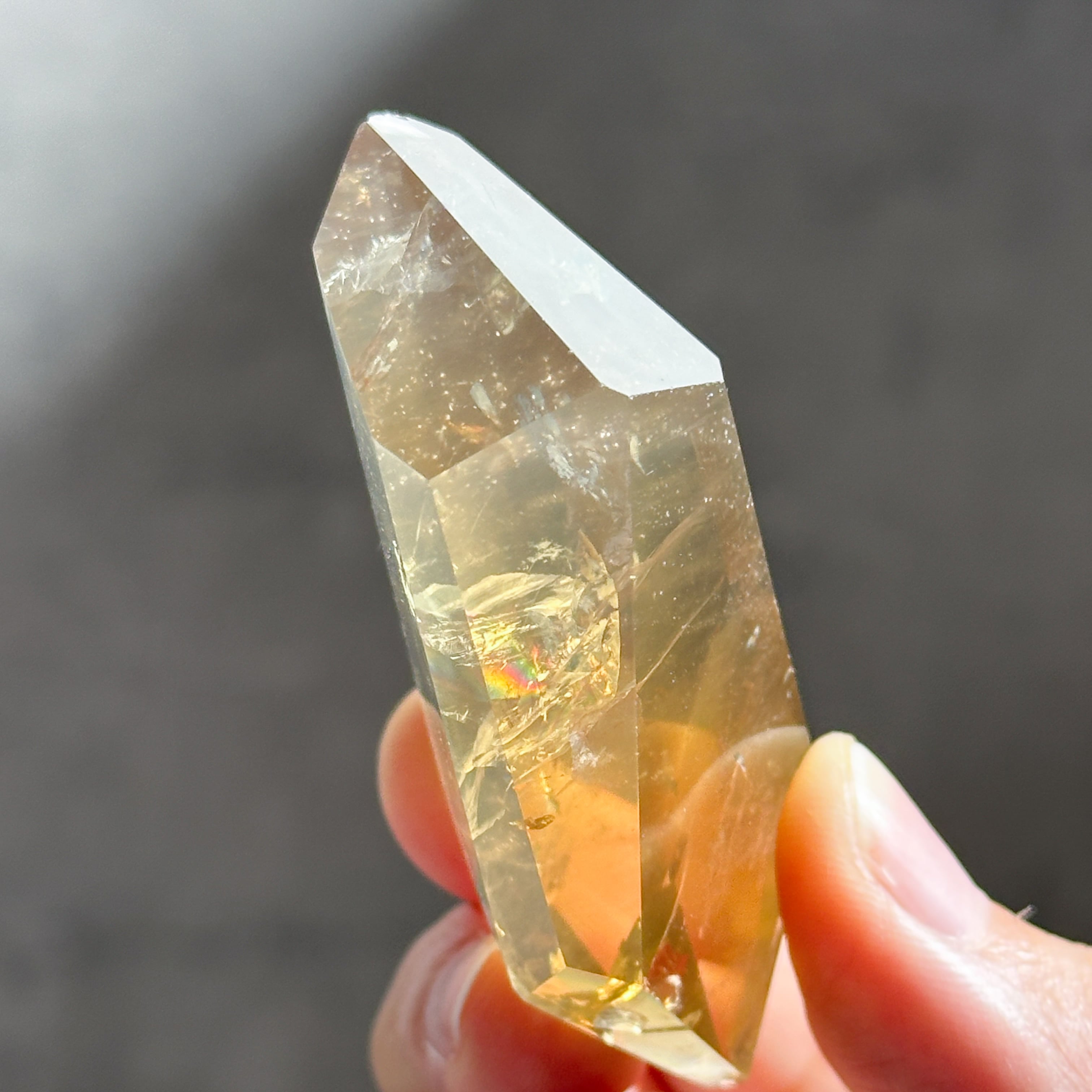 シトリン（黄水晶） フリーフォーム03◇ Citrine ◇ 天然石・鉱物