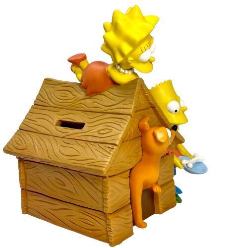 The Simpsons Bart and Lisa Coin Bank ザ・シンプソンズ バート
