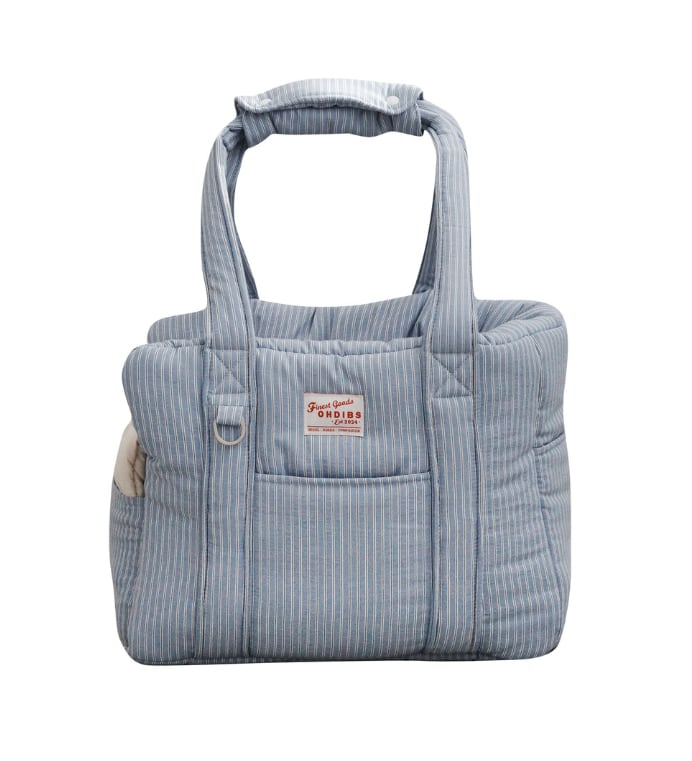 予約【OHDIBS】DAY CARRY BAG (blue stripes)