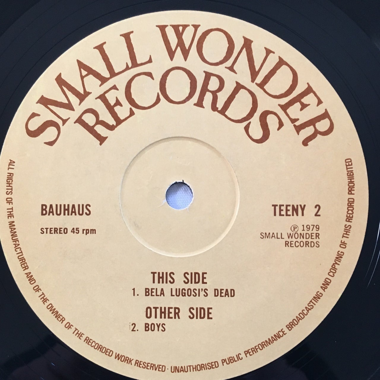 12EP】Bauhaus – Bela Lugosi's Dead | マメシバレコード mameshiba