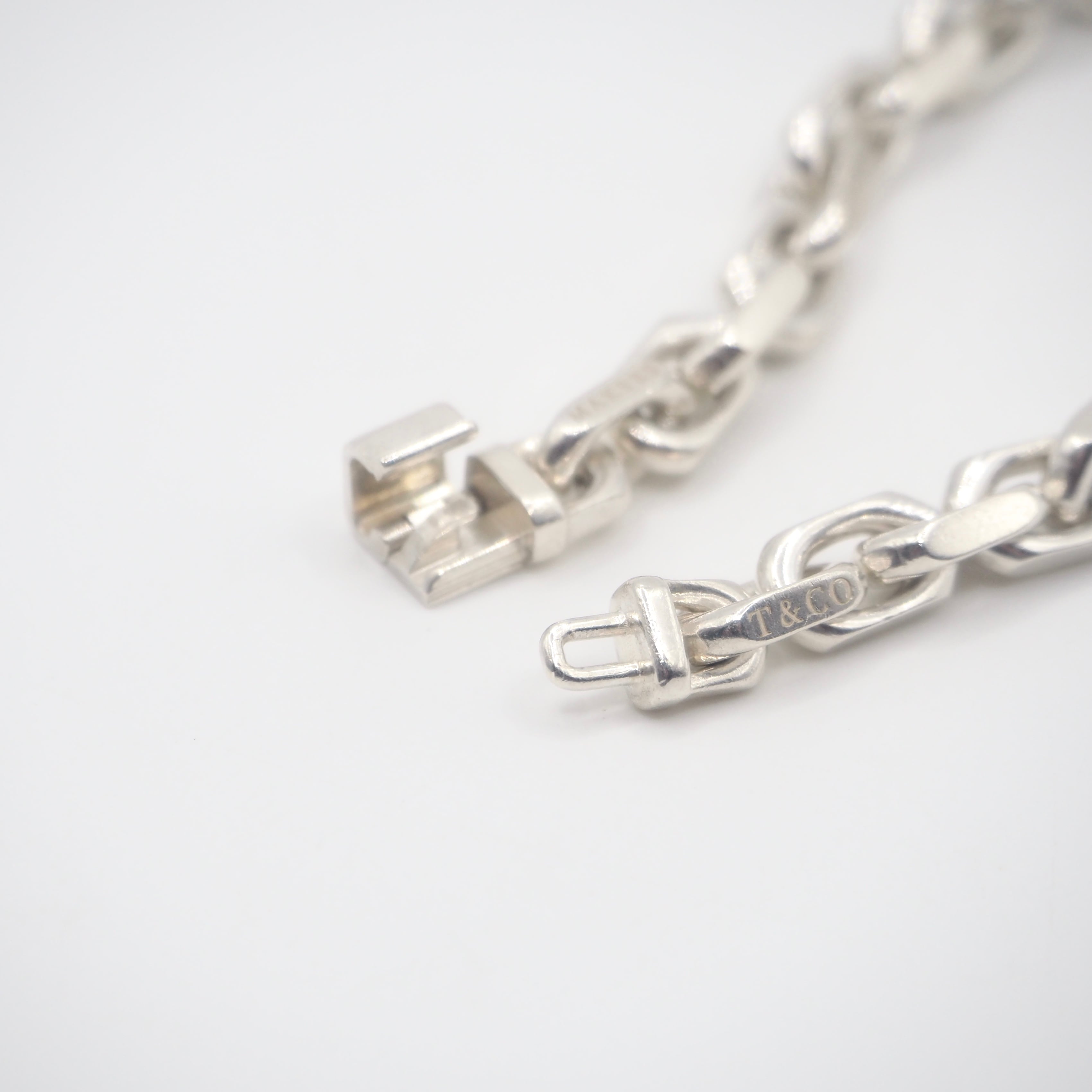 Tiffany&Co. メイカーズ ブレスレット シルバー925 K18 ティファニー